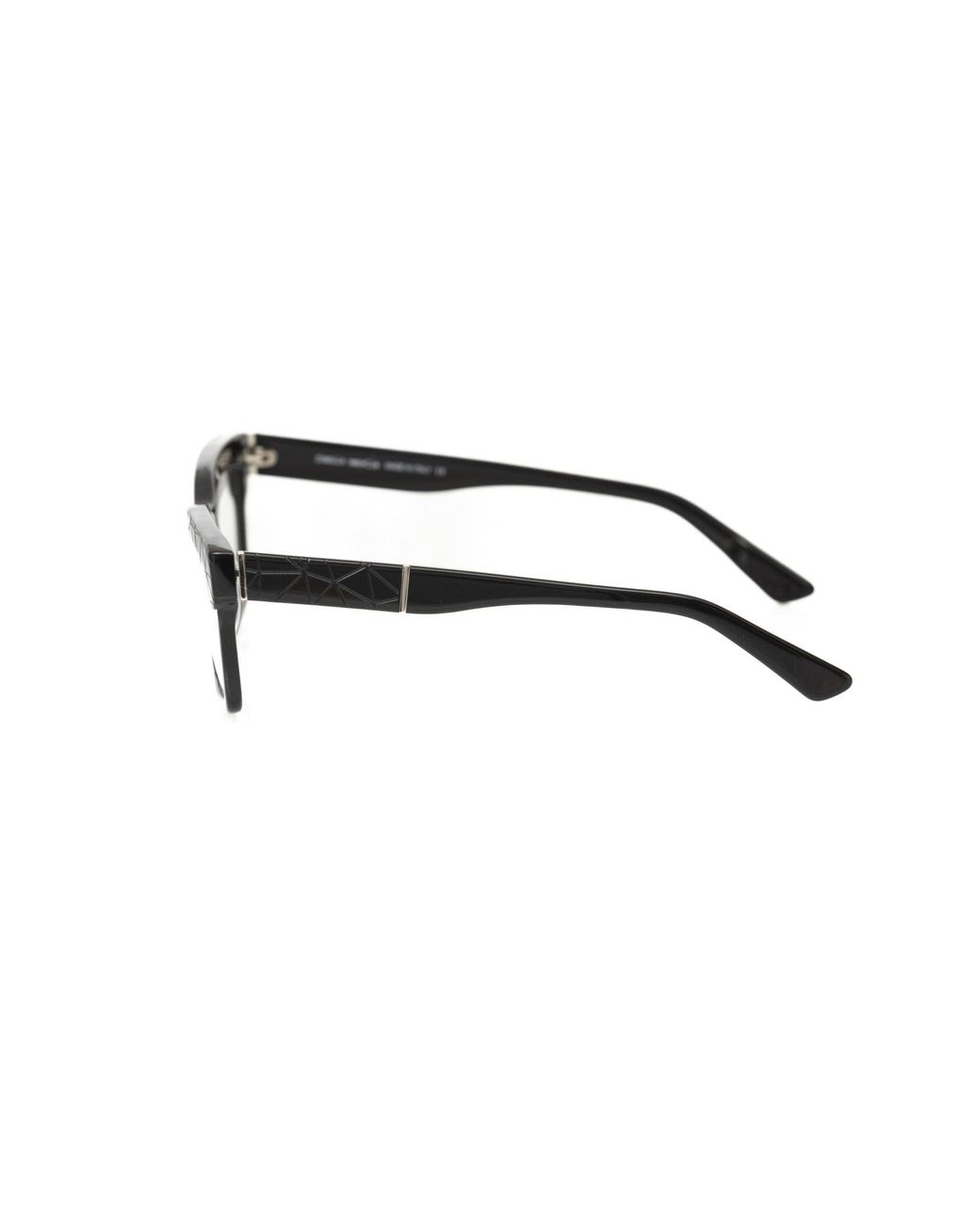 Frankie Morello Black Acetate Frame for men