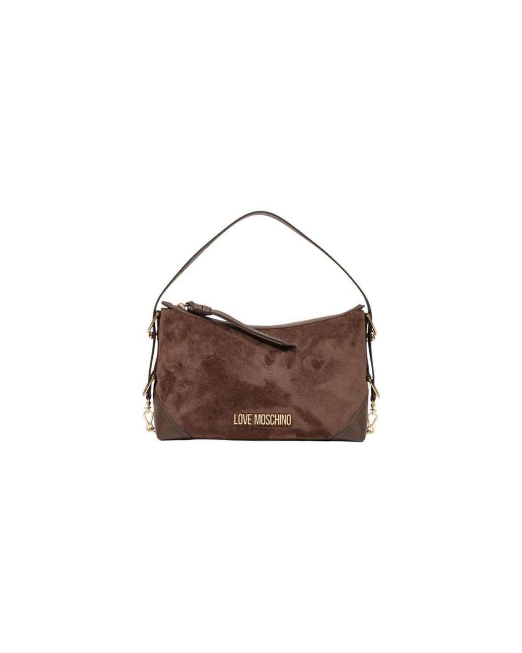 Love Moschino Brown Polyester Handbag