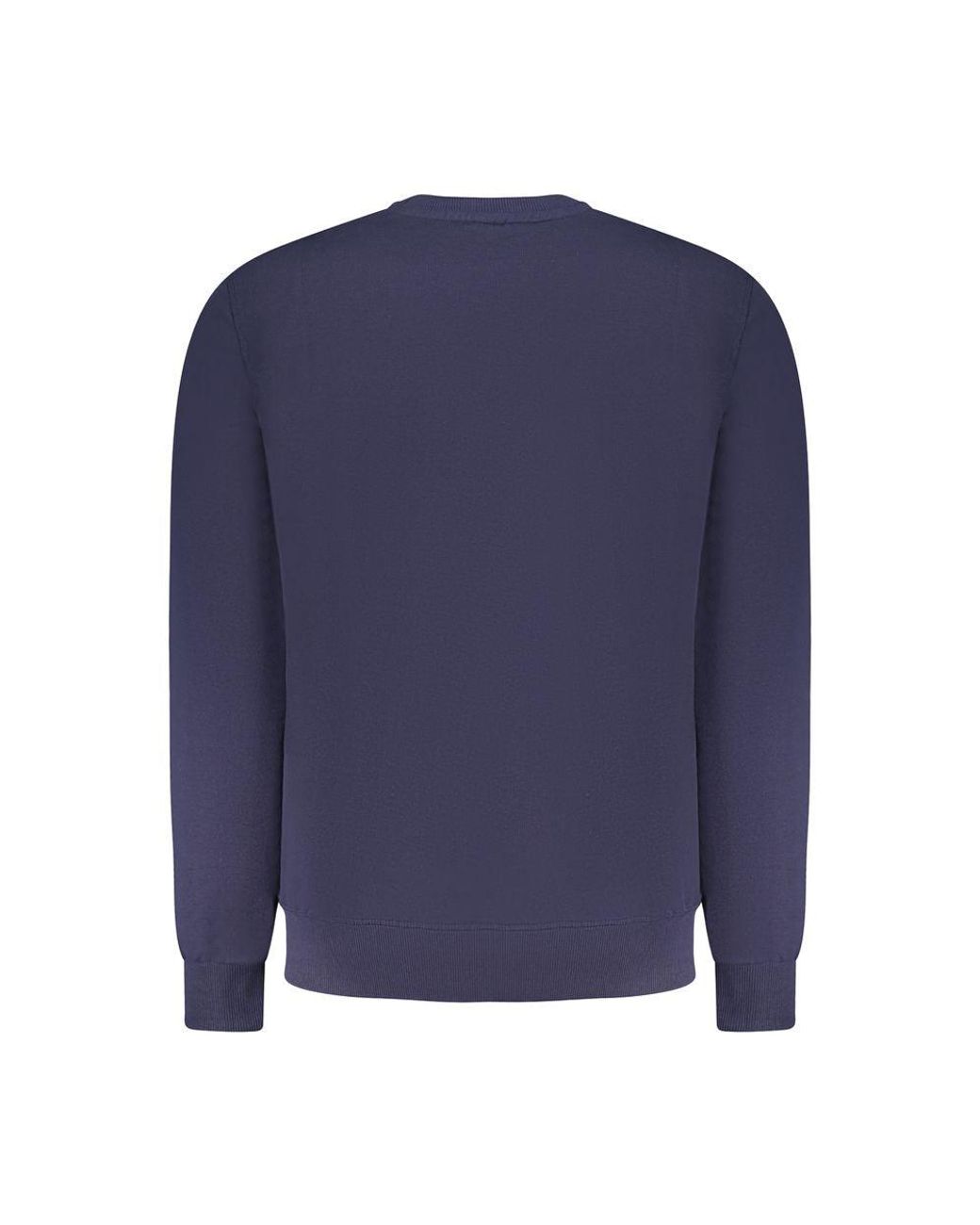 North Sails Blue Cotton Sweater for men