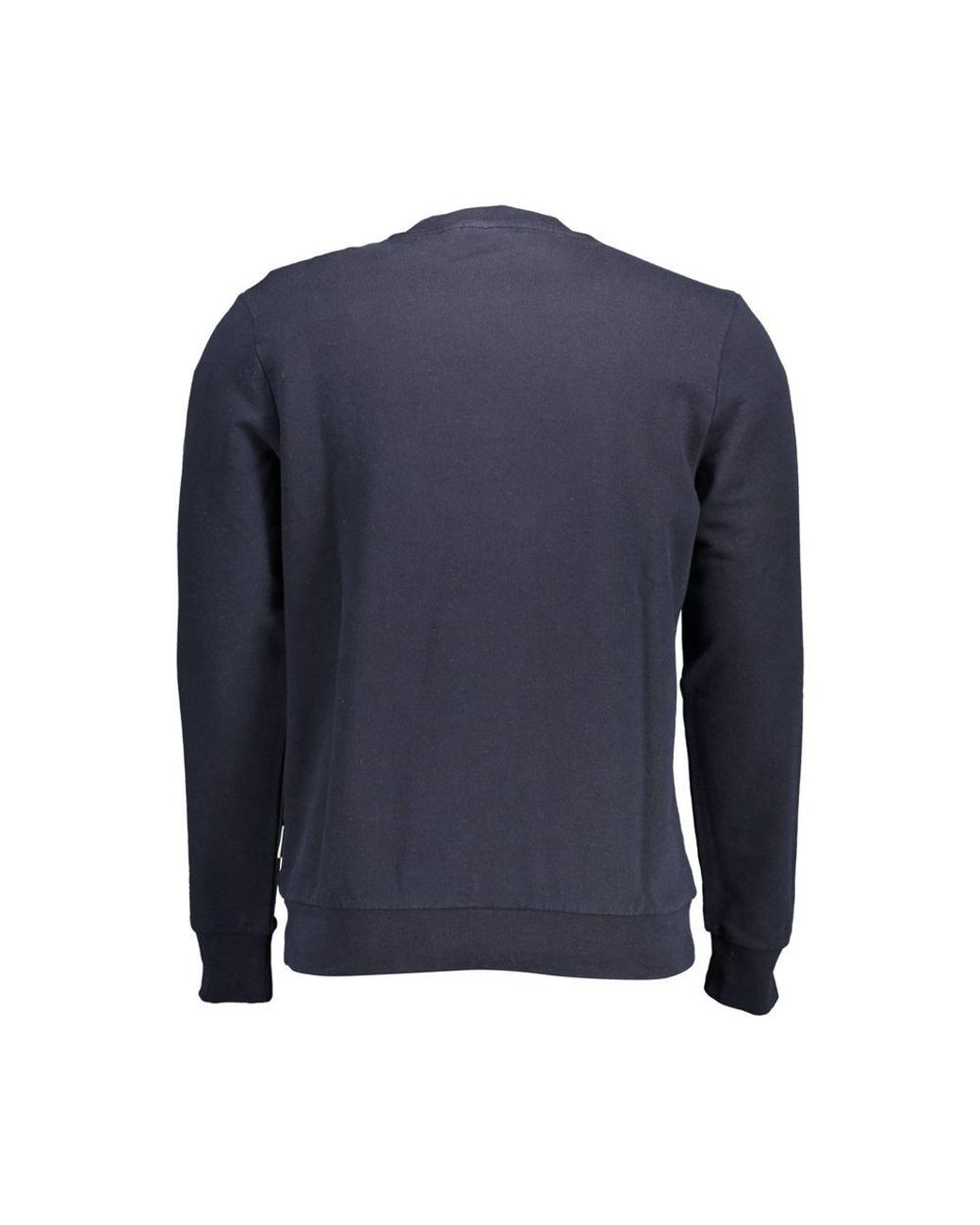 Napapijri Blue Cotton Sweater for men