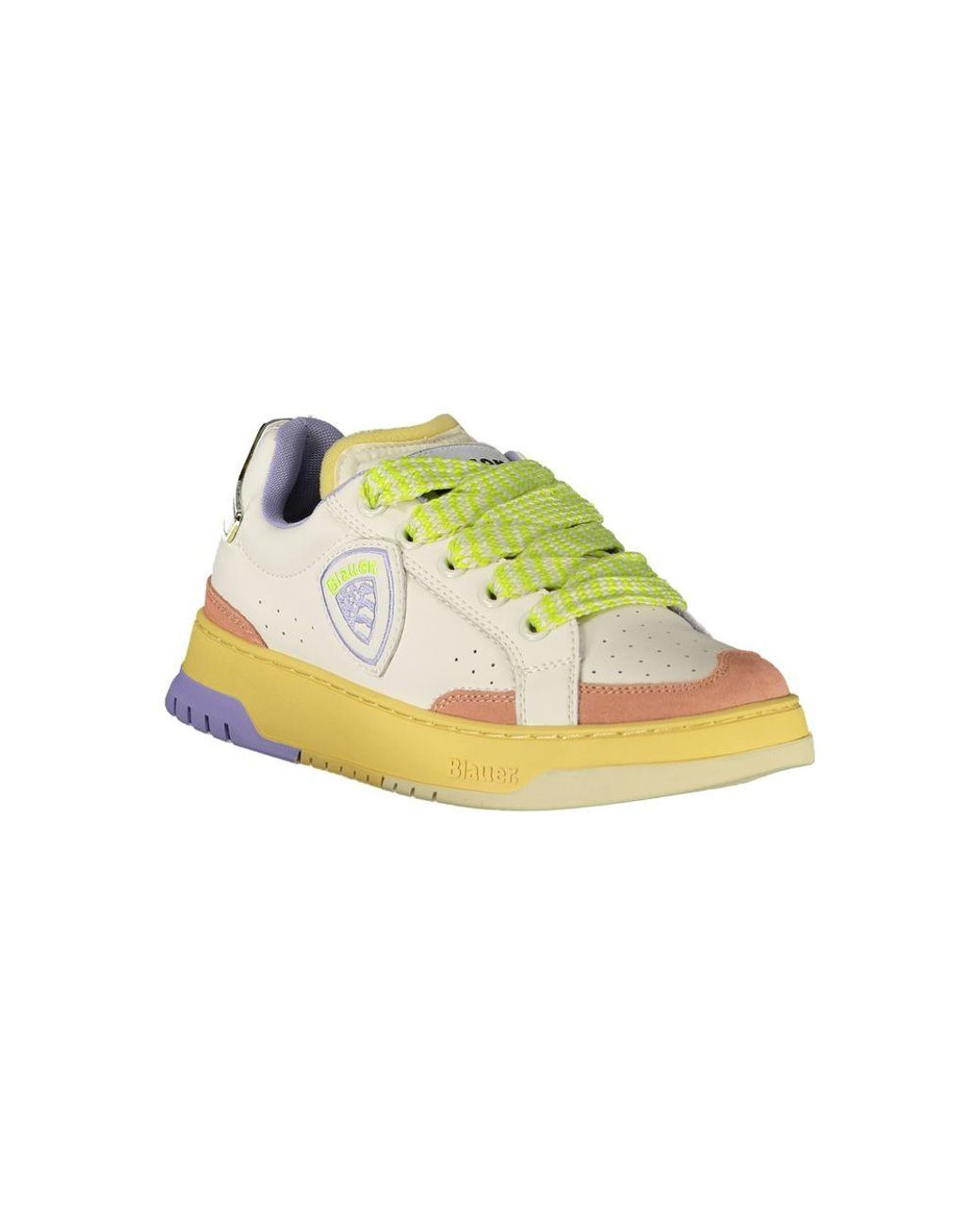 Blauer Yellow White Polyurethane Sneaker