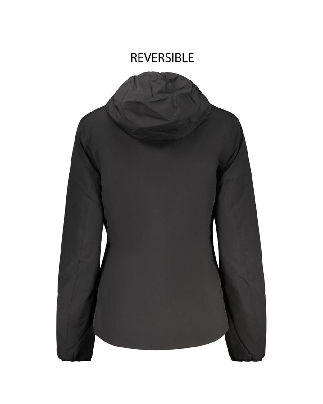 K-Way Black Nylon 's Jacket - S