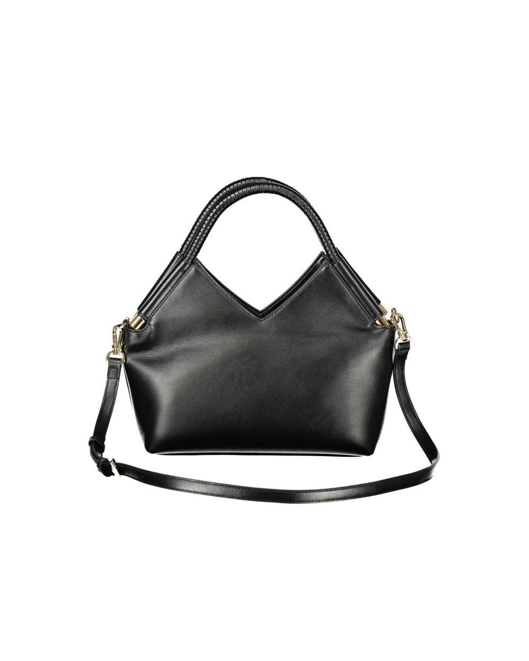 Twinset Black Twinset Polyurethane Bag