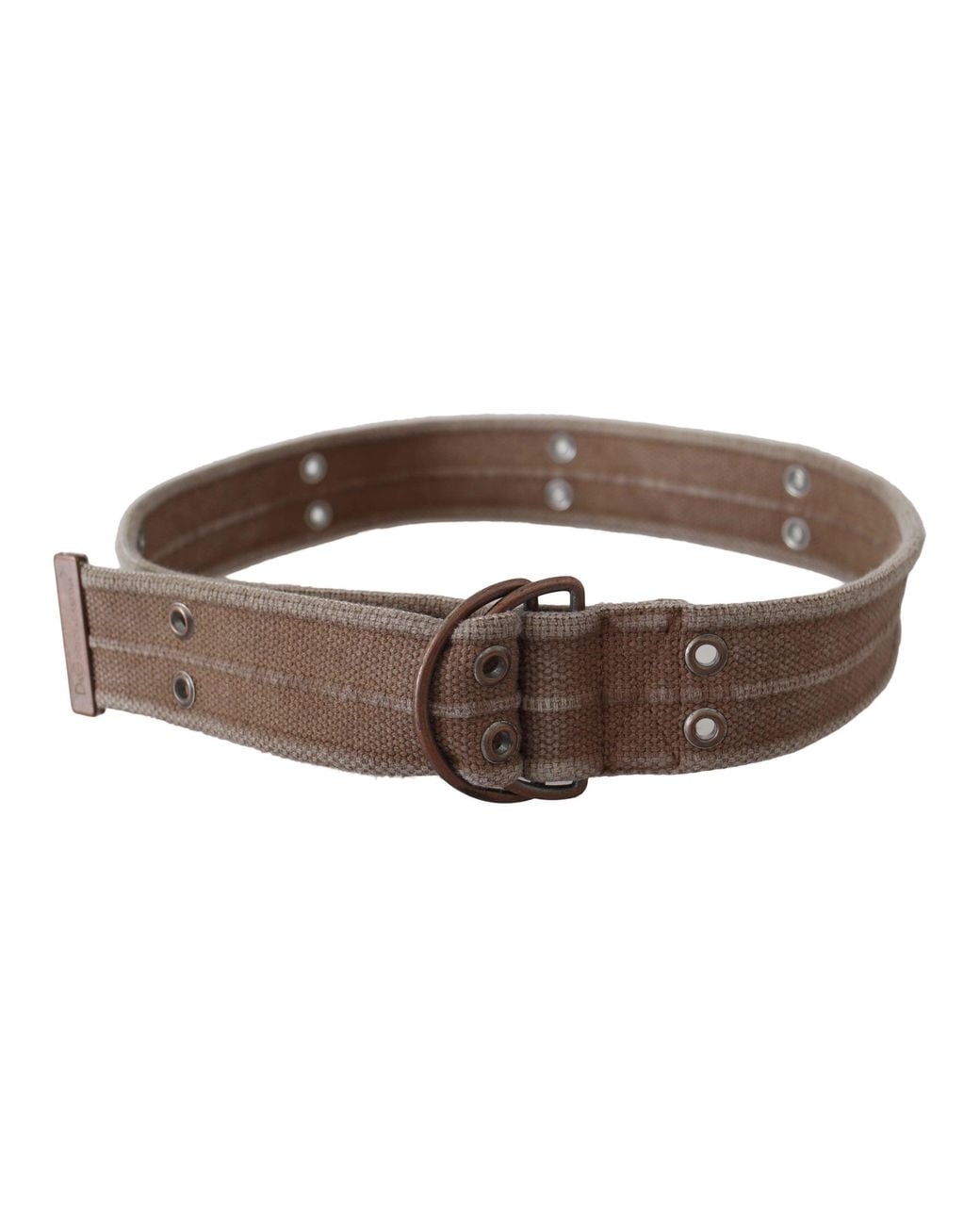 Dolce & Gabbana Brown Chic Leather Adjustable Belt