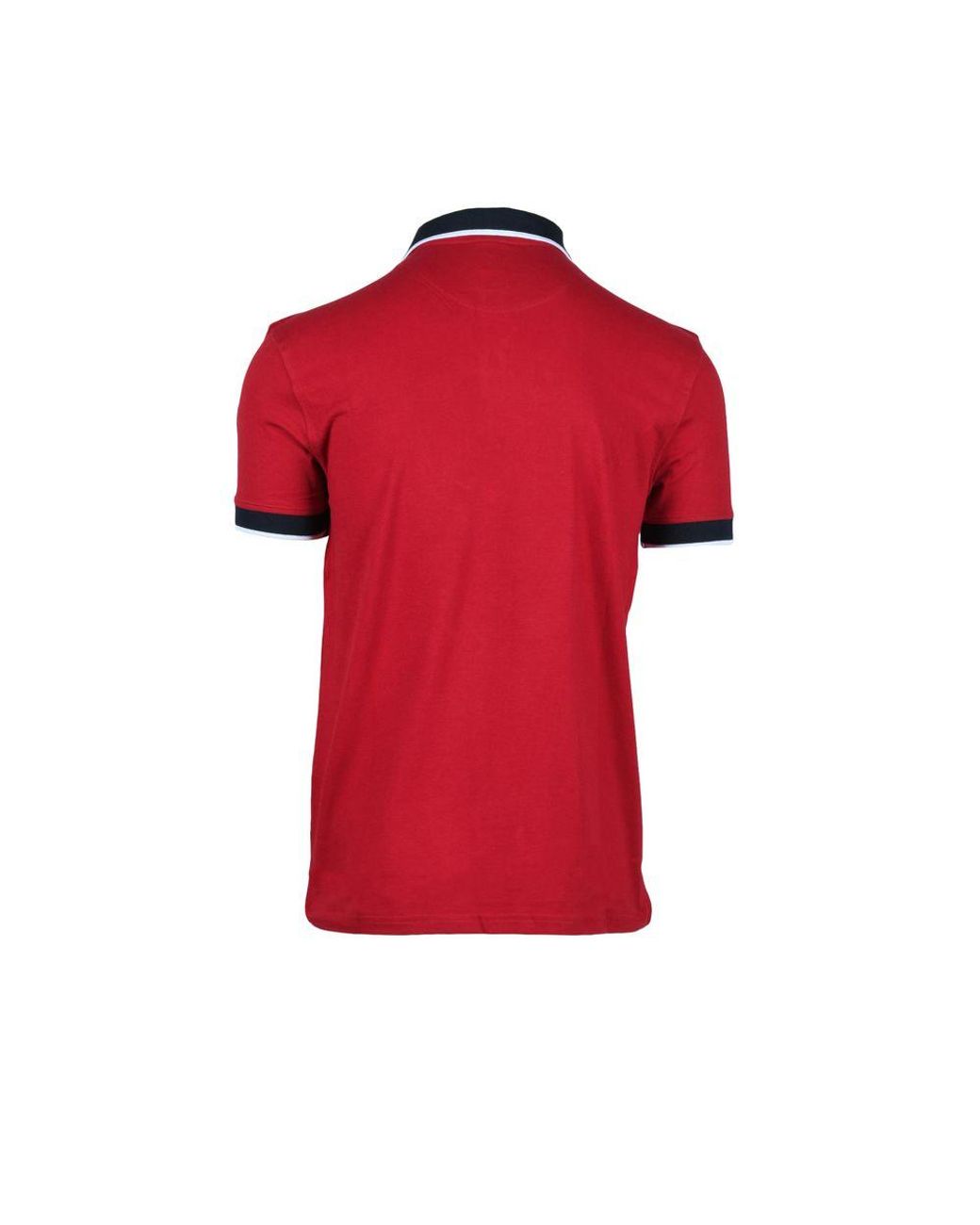 North Sails Red Multicolor Cotton Polo Shirt for men