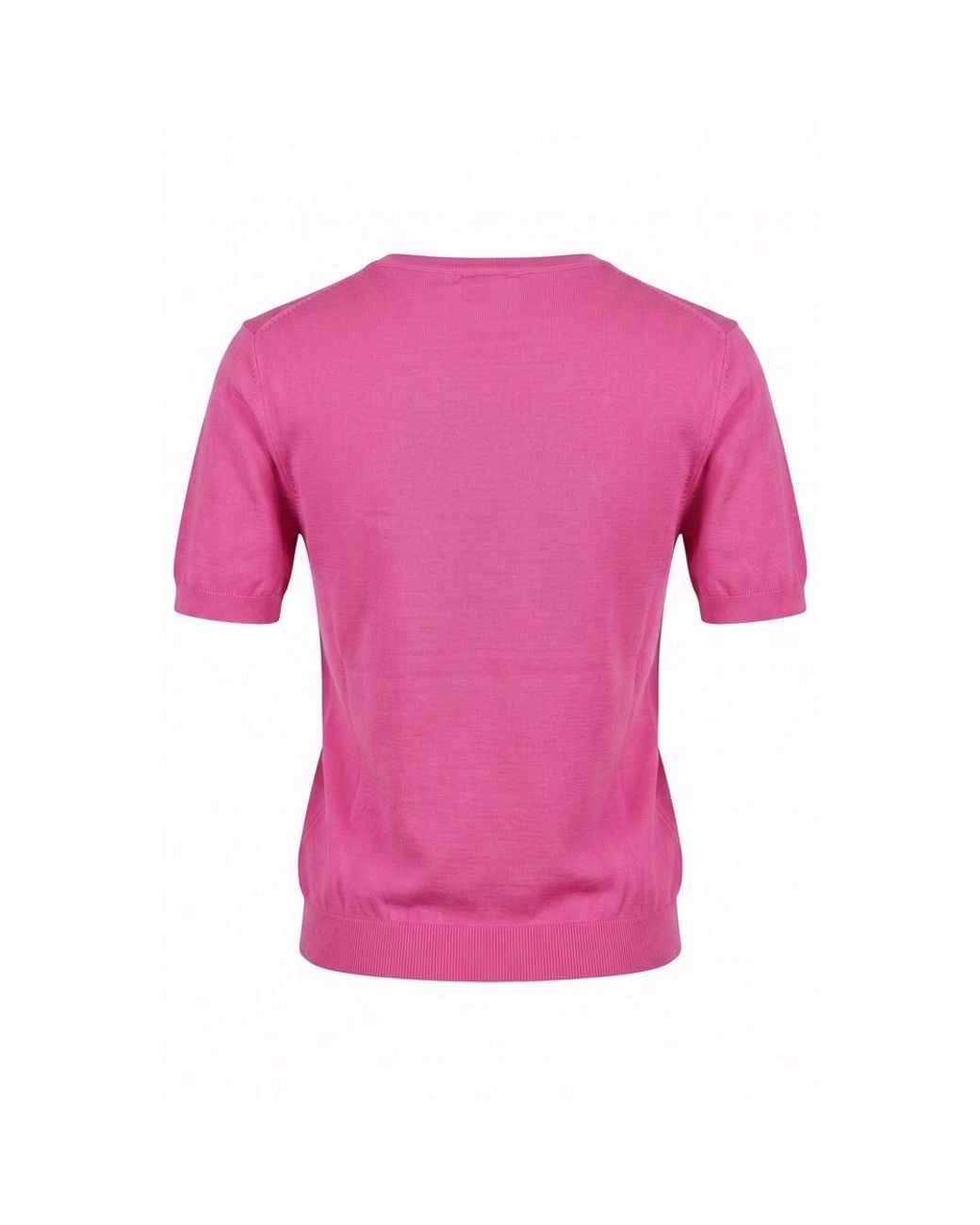 Malo Pink Cotton Sweater