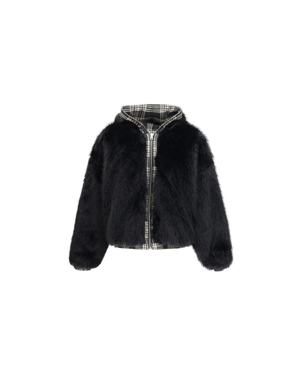 PDF CHANNEL Black Polyester Bomber for men