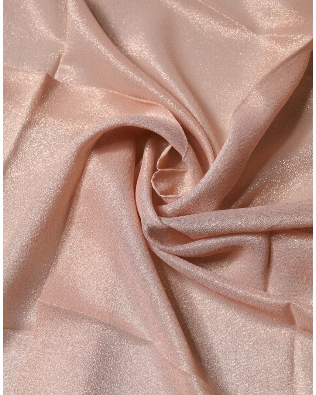 Dolce & Gabbana Pink Light Silk Blend Square Foulard 87.5Cm X86.5Cm Scarf for men