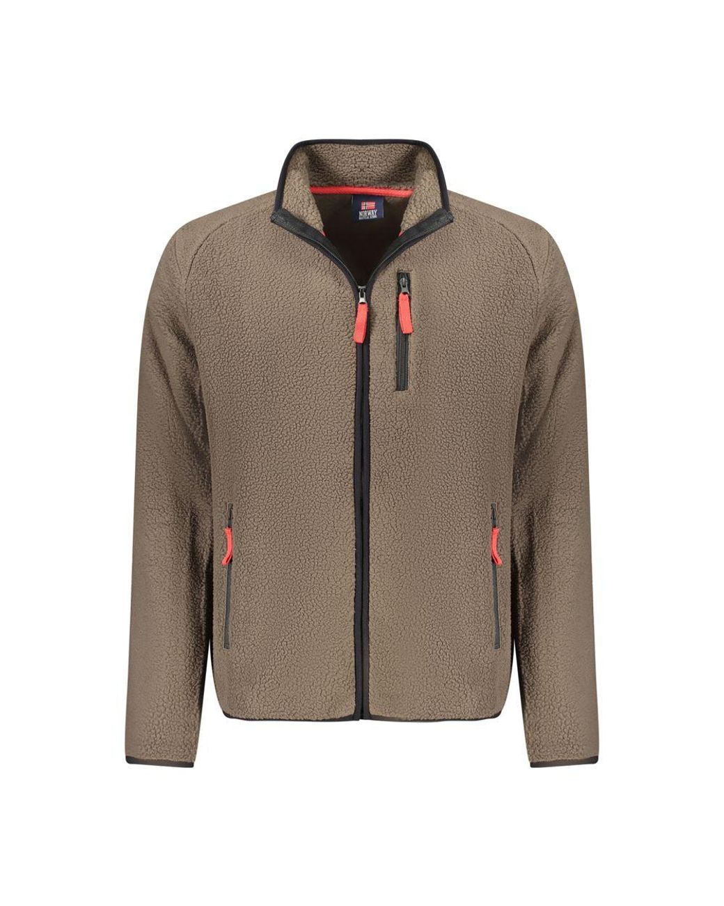 Norway 1963 Brown Polyester Sweater for men