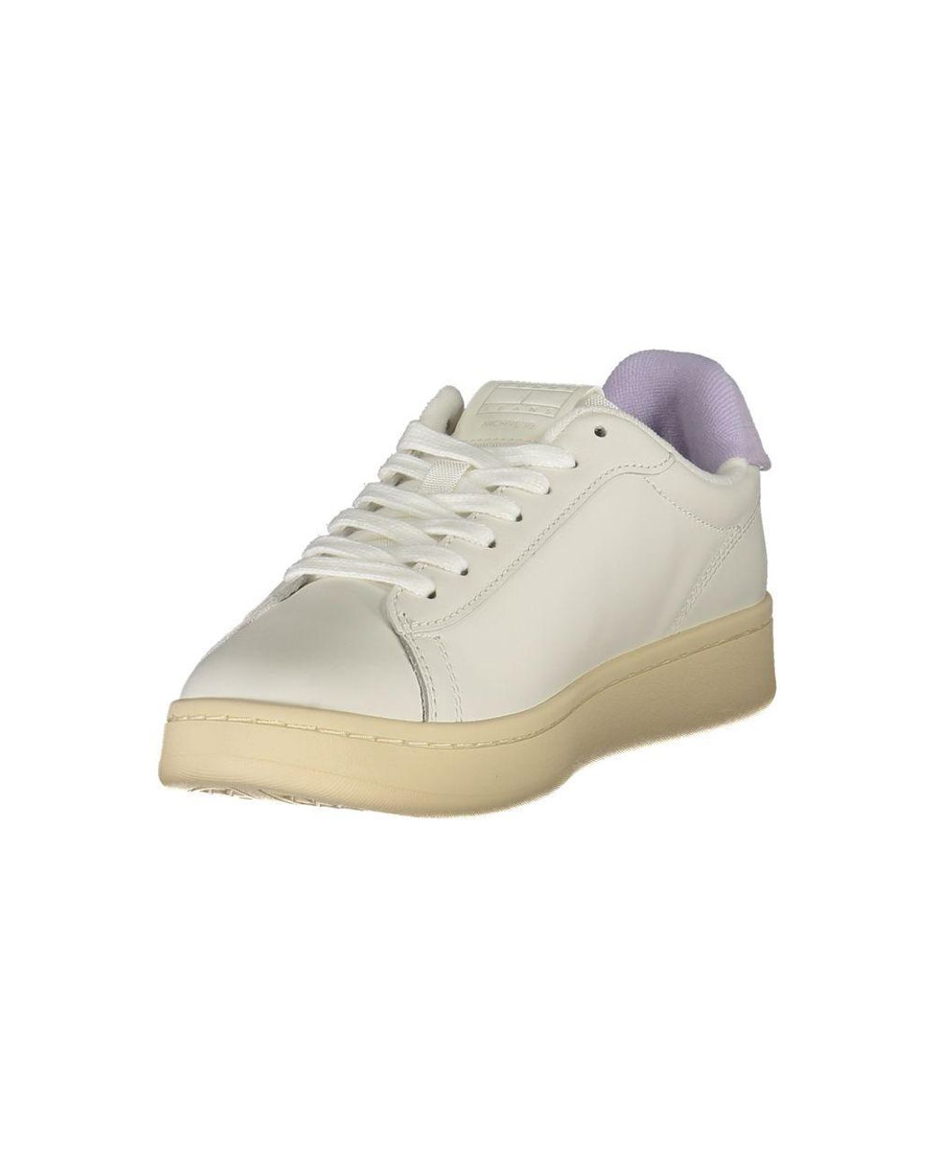 Tommy Hilfiger White Leather Sneaker
