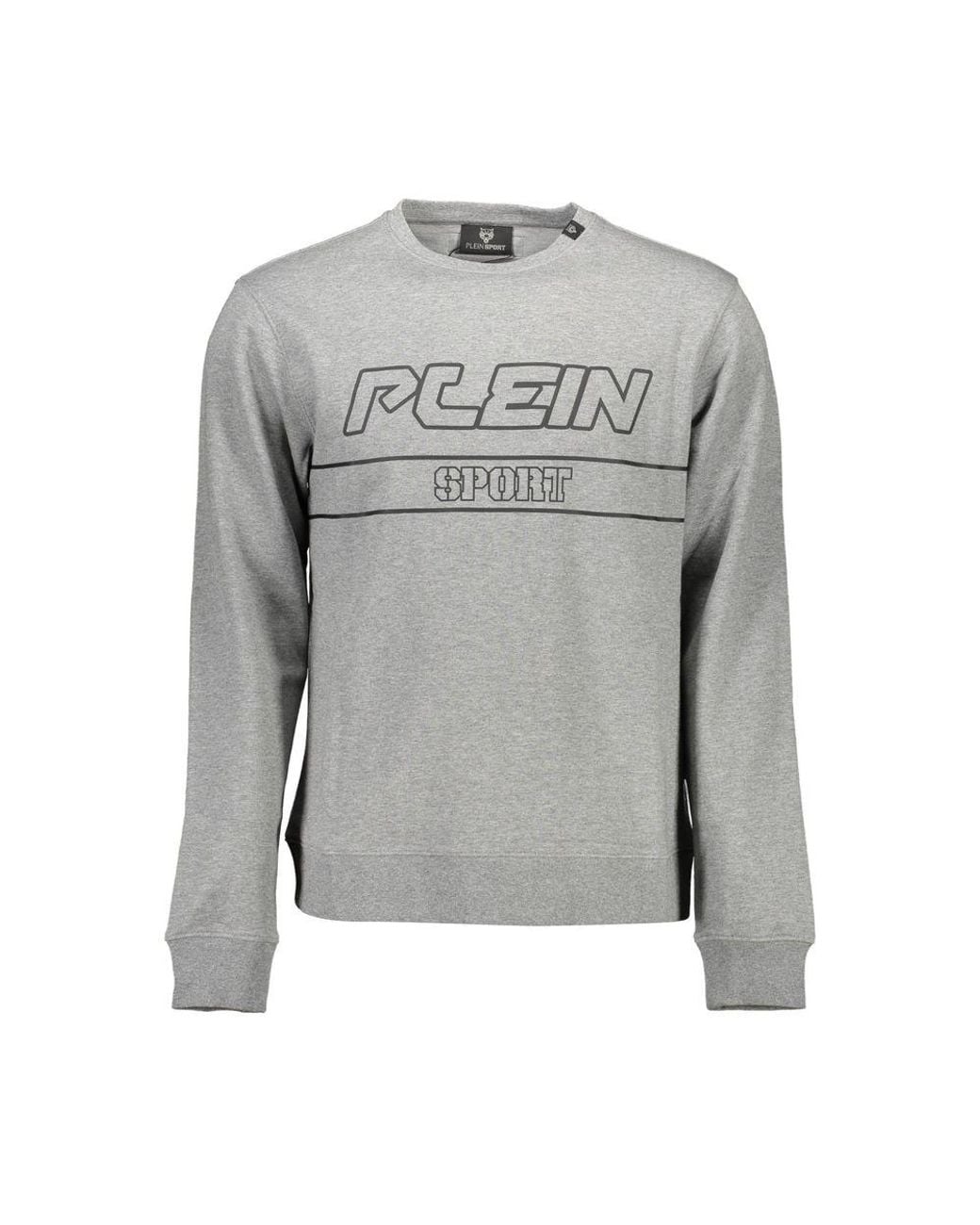 Philipp Plein Gray Grigio Cotton Sweatshirt for men