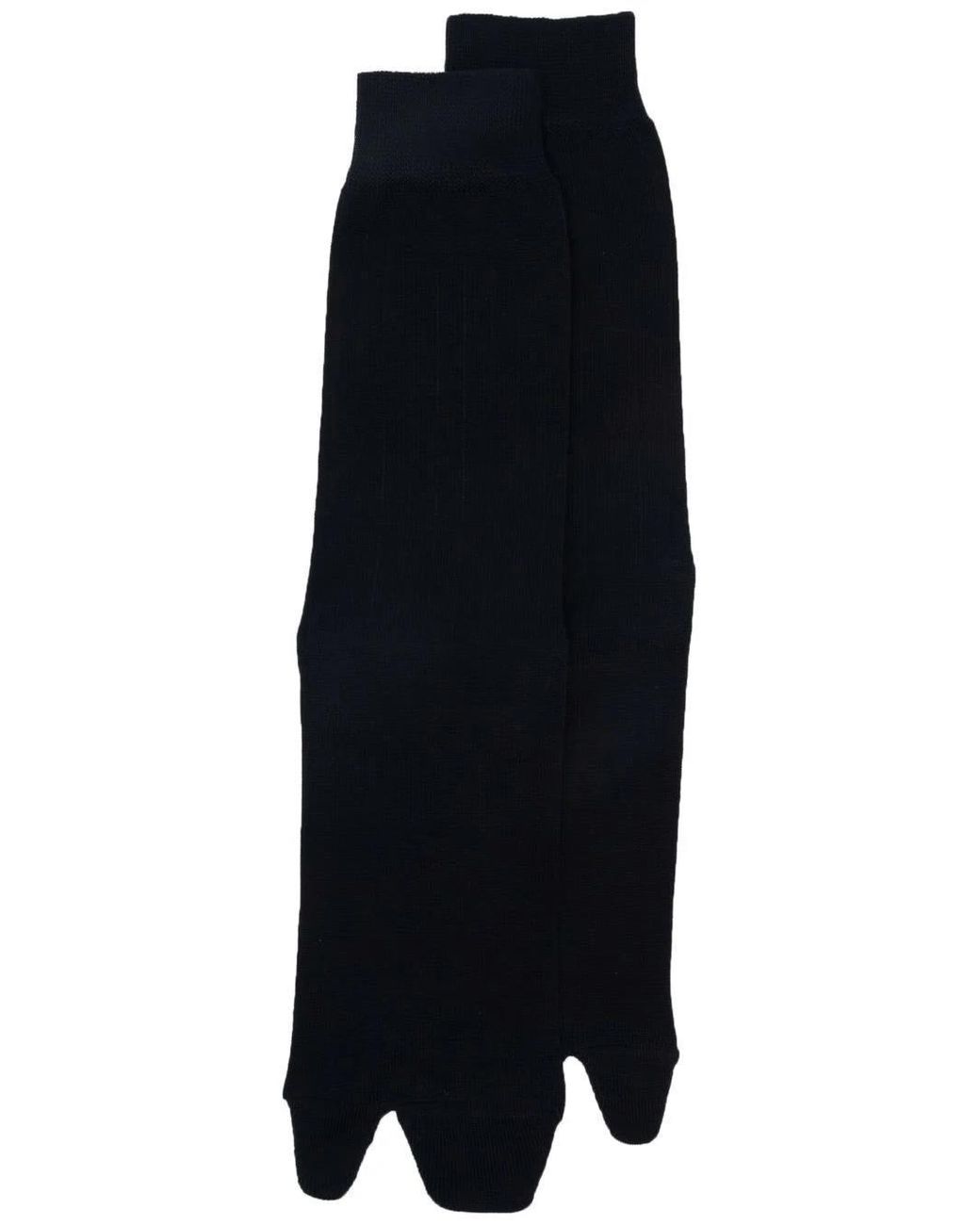 Maison Margiela Black Tabi Socks