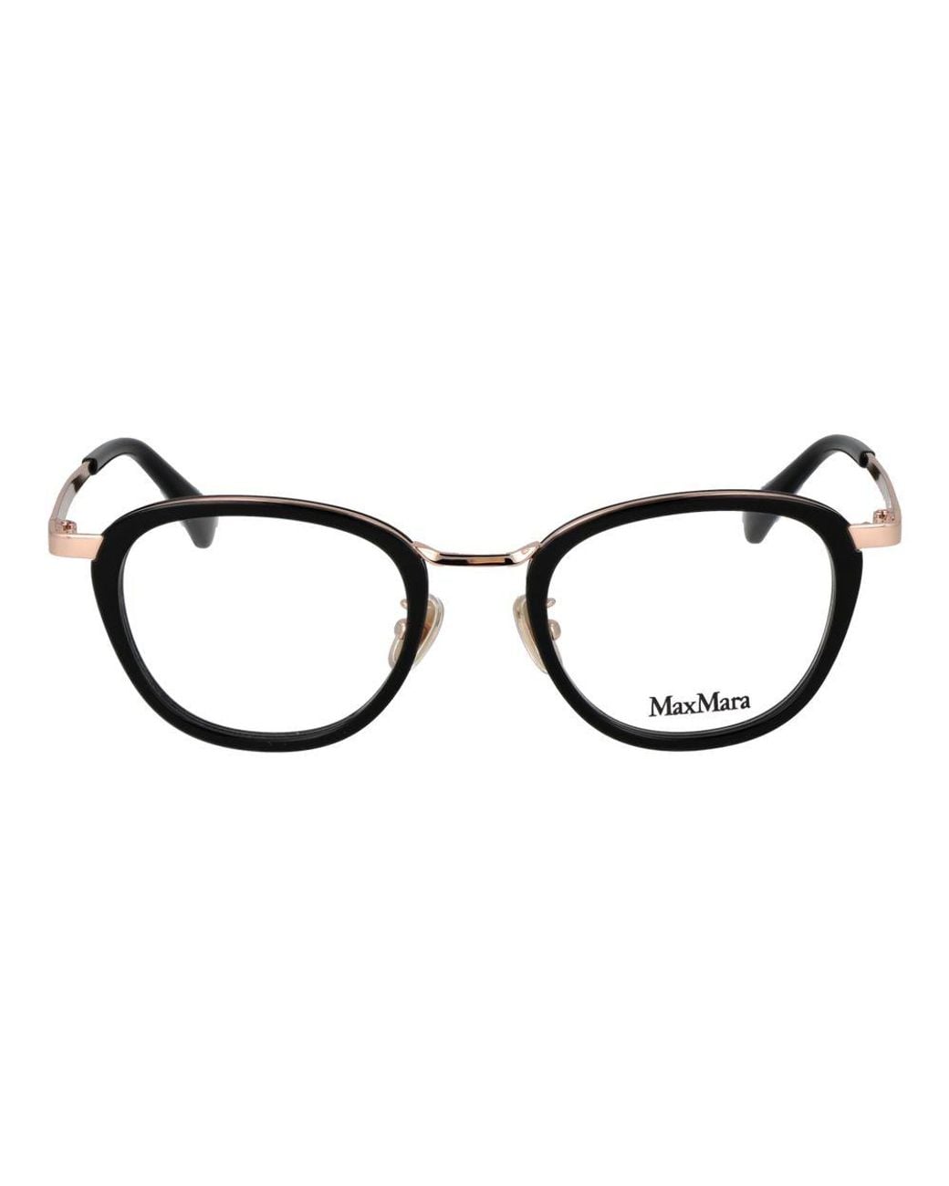 Max Mara Black Metal Glasses (frames)
