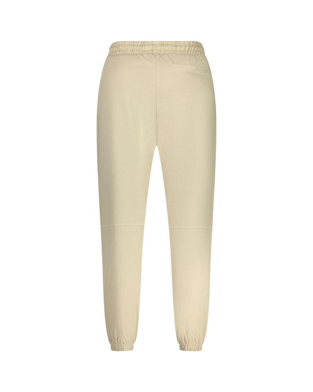 Boss Natural Beige Cotton Men's Sports Trouser for men