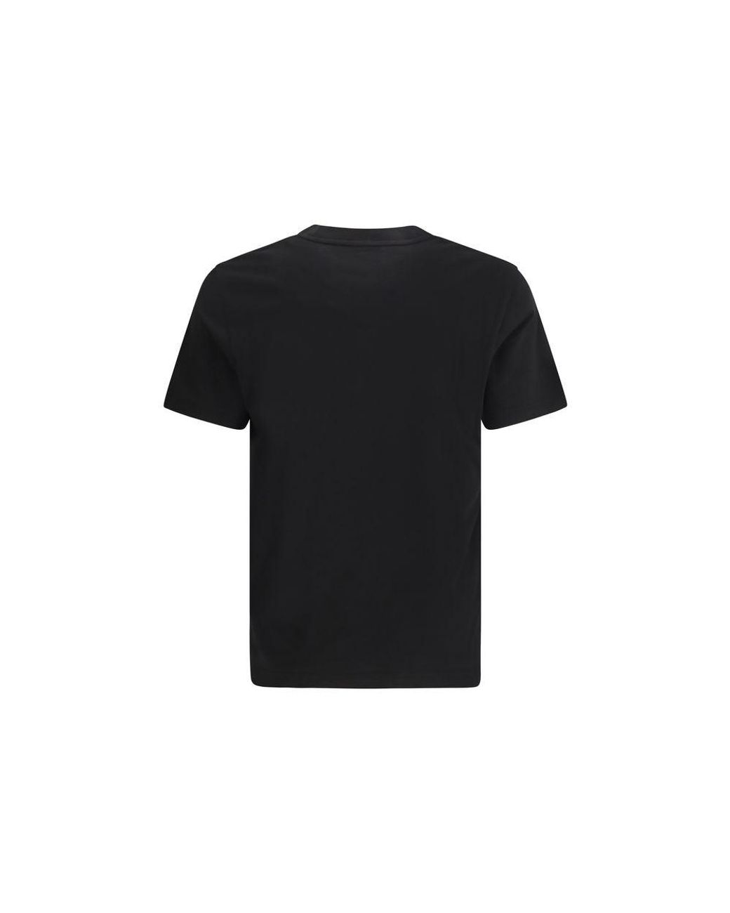 Moncler Black Cotton Jersey Logo T-Shirt T-Shirts for men