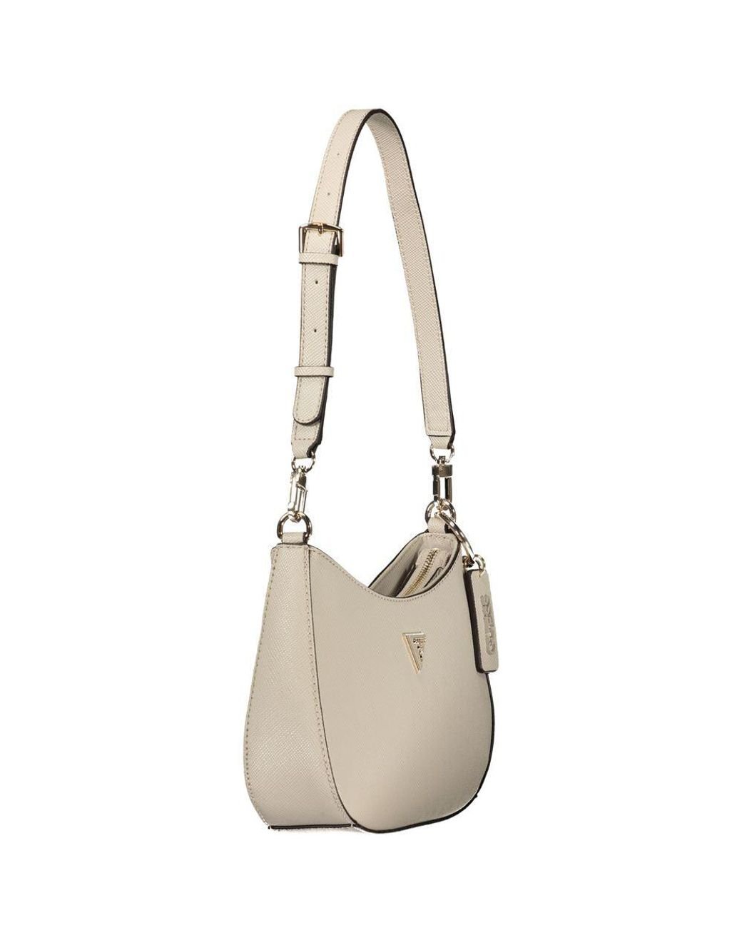 Guess Natural Beige Polyurethane 's Handbag