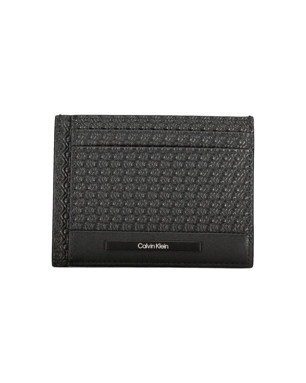 Calvin Klein Black Leather Wallet for men