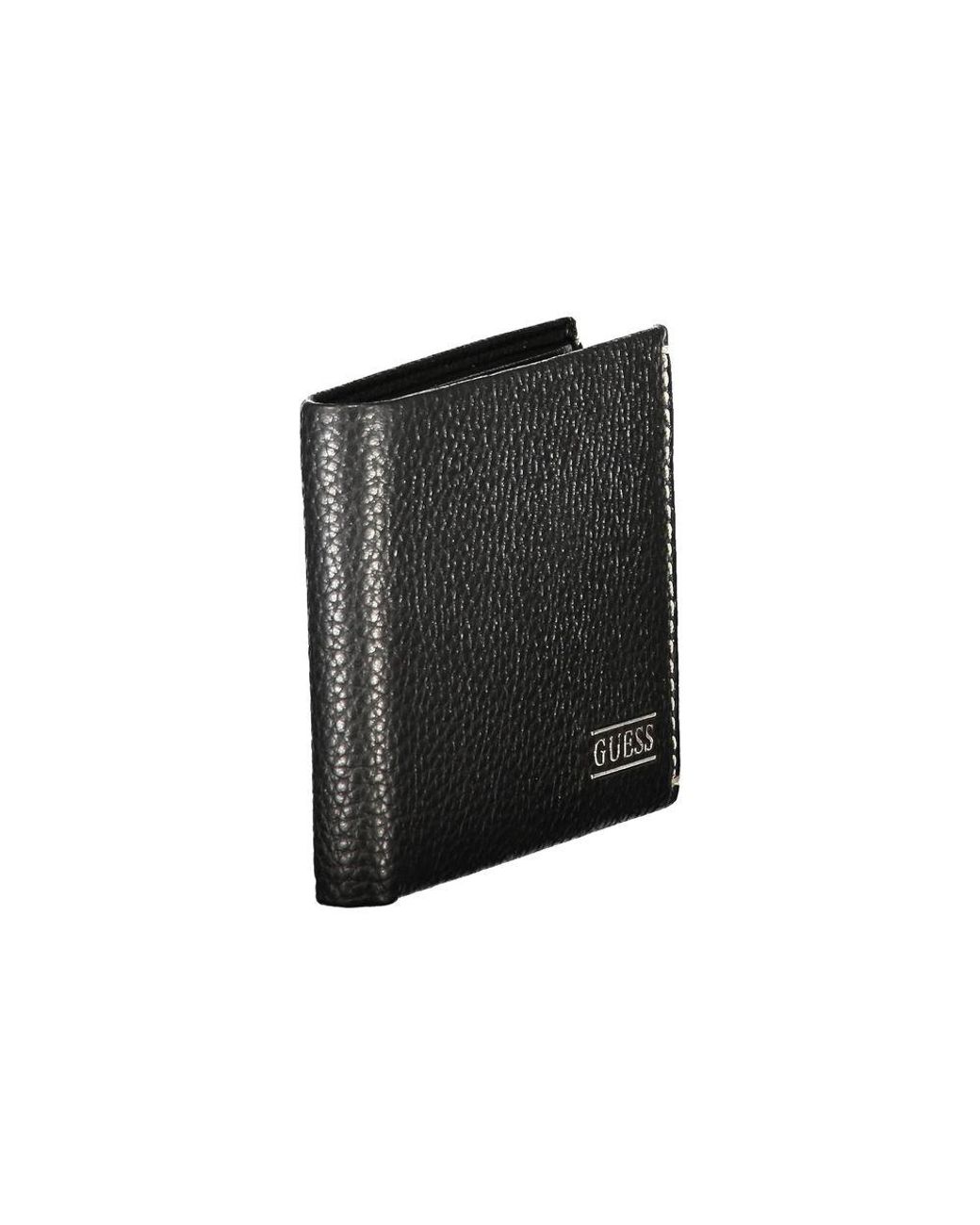 Guess Black Leather Men's Wallet for men