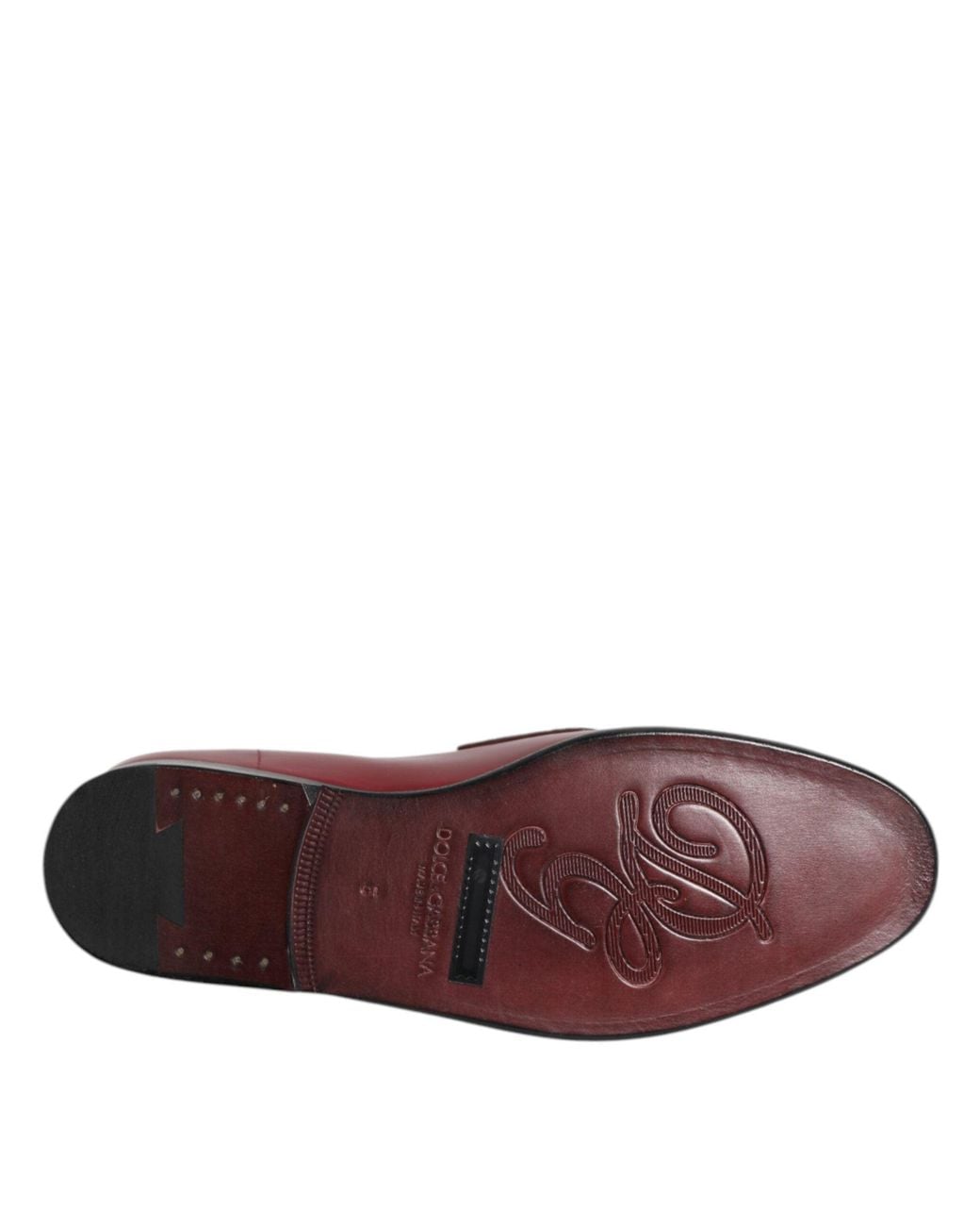 Dolce & Gabbana Red Loafers for men