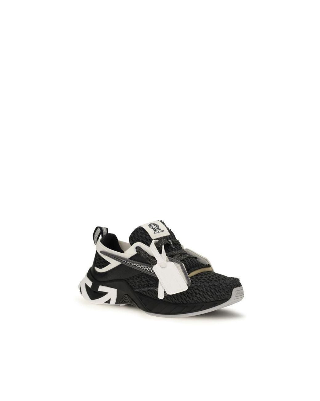 Off-White c/o Virgil Abloh Black Polyester Athletic Sneakers - Eu39/us6 for men