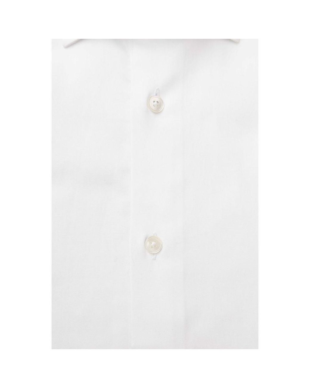 Bagutta White Cotton Shirt for men