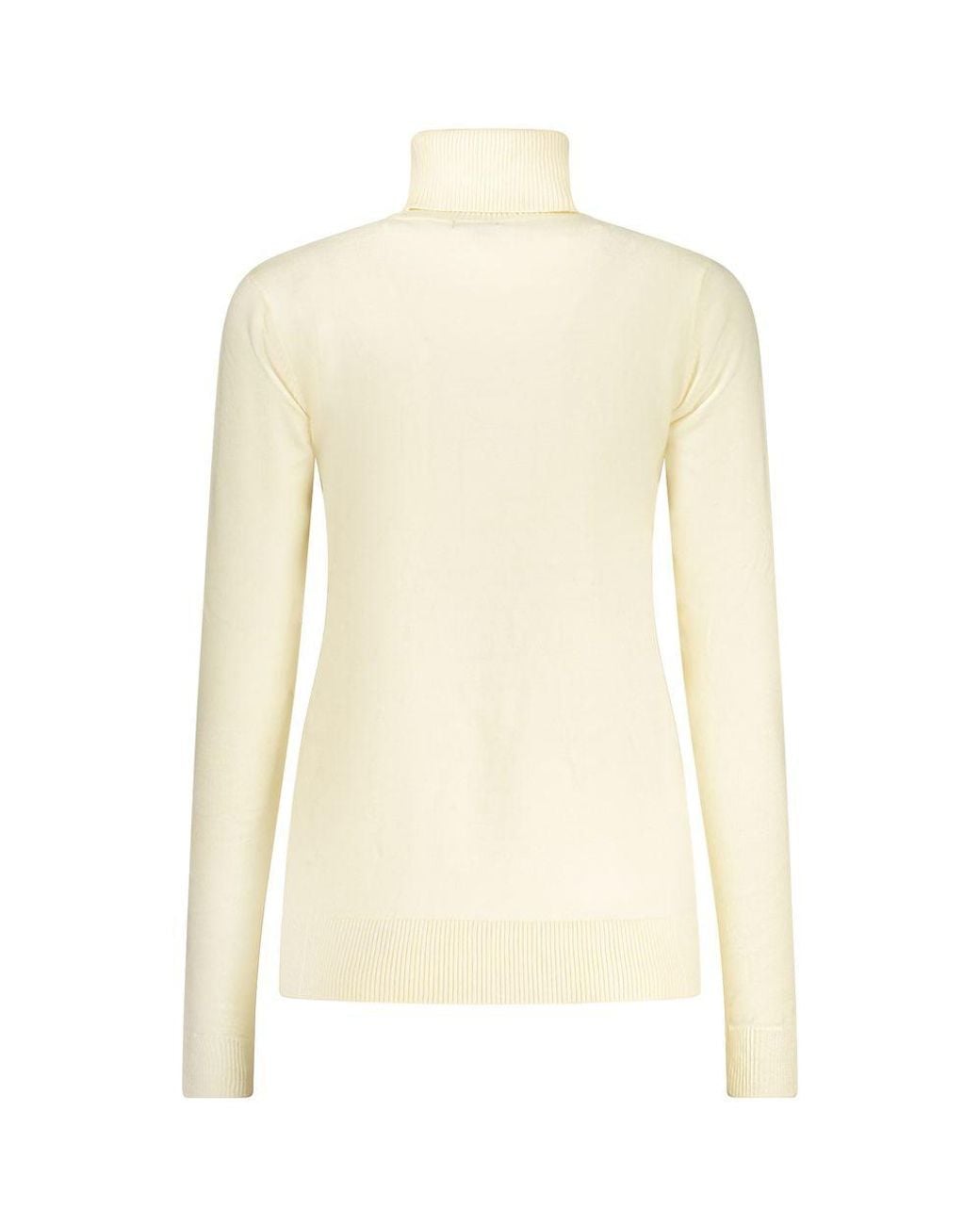 Norway 1963 Natural Bianco Viscosa Donna Maglia