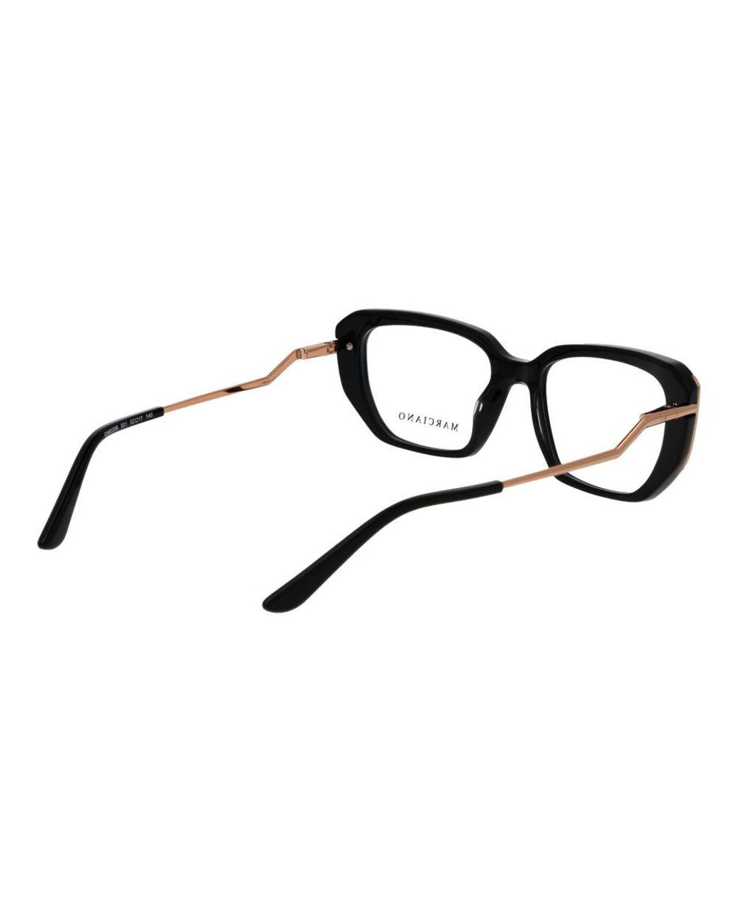MARCIANO BY GUESS Black Plastic Glasses (frames)