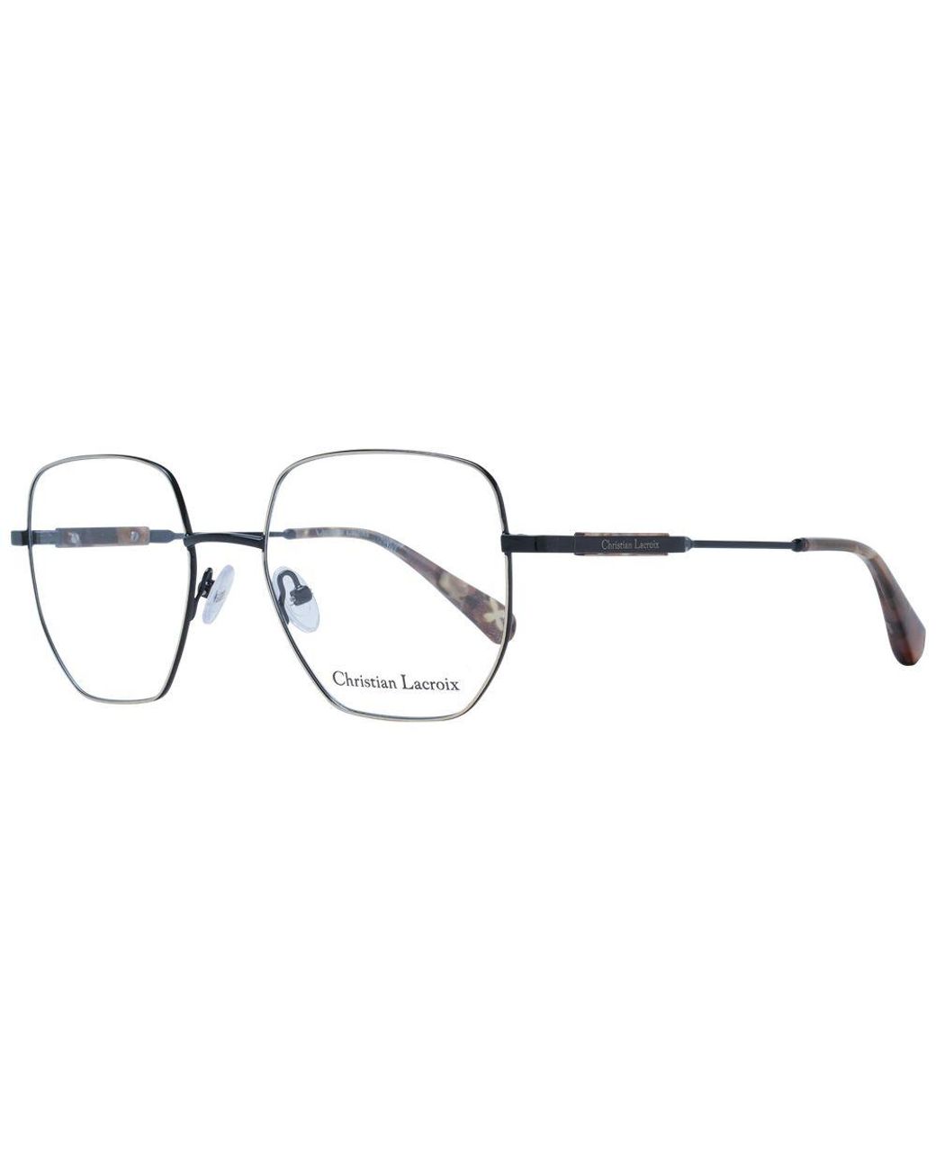 Christian Lacroix Metallic Stainless Steel Glasses (Frames)