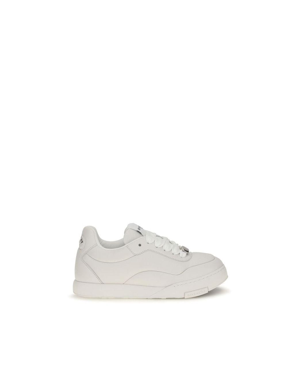 Givenchy White Lamb Ovis Aries Low Top Sneakers