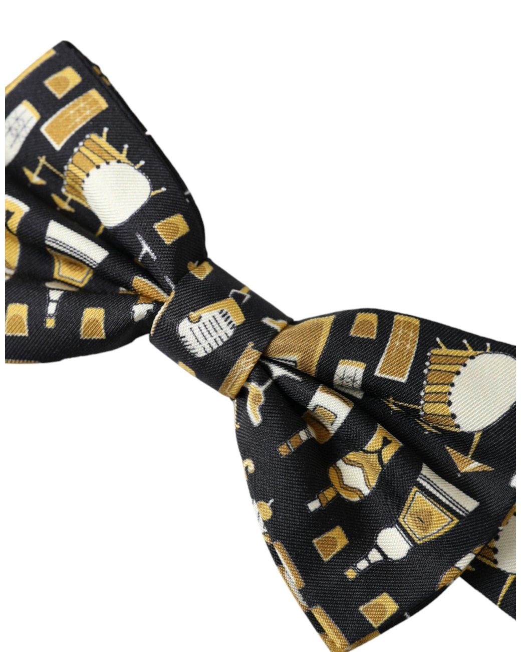 Dolce & Gabbana White Bowties for men