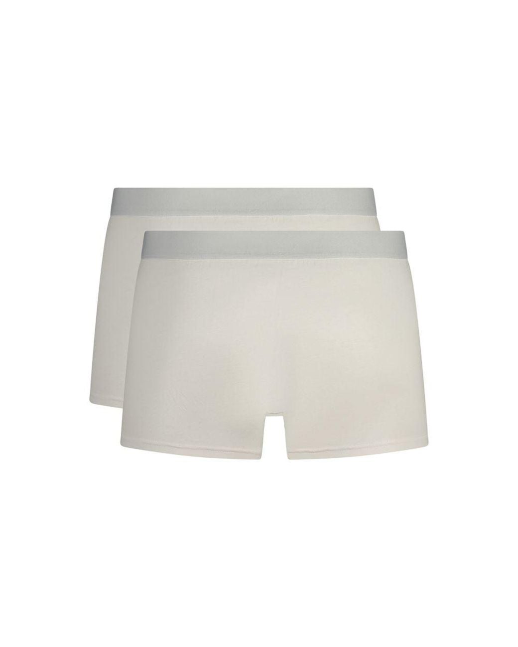 Trussardi Gray Bianco Cotton Men Boxer Short for men