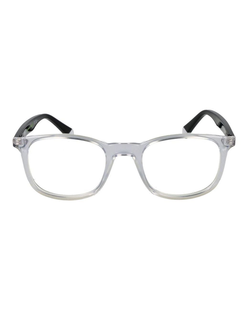 Polaroid Black Transparent Cellulose Propionate Glasses (frames)