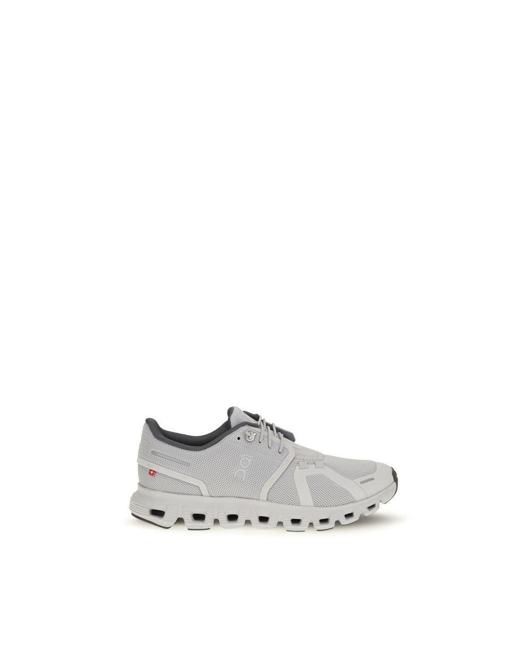 On Shoes White Polyester Athletic Sneakers