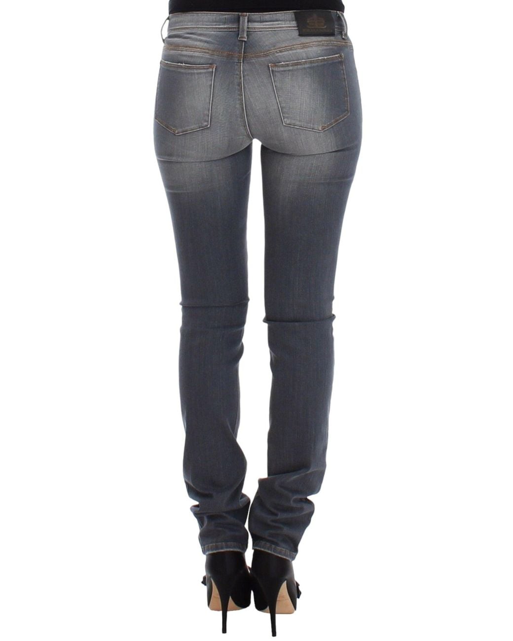 Ermanno Scervino Blue Chic Slim-Fit Skinny Jeans