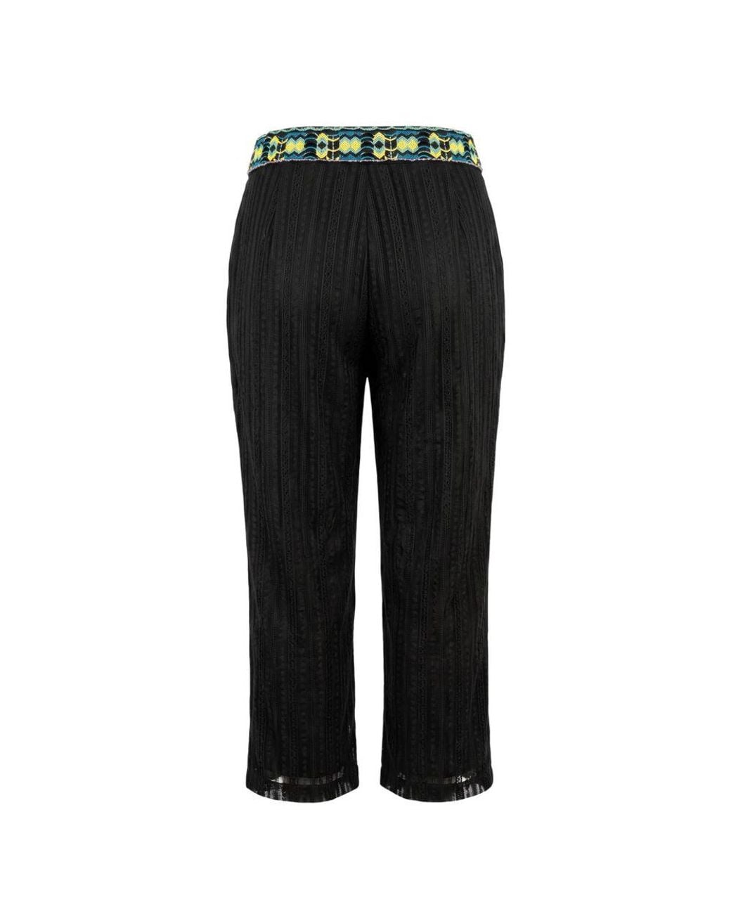 Trussardi Black Polyamide Pants