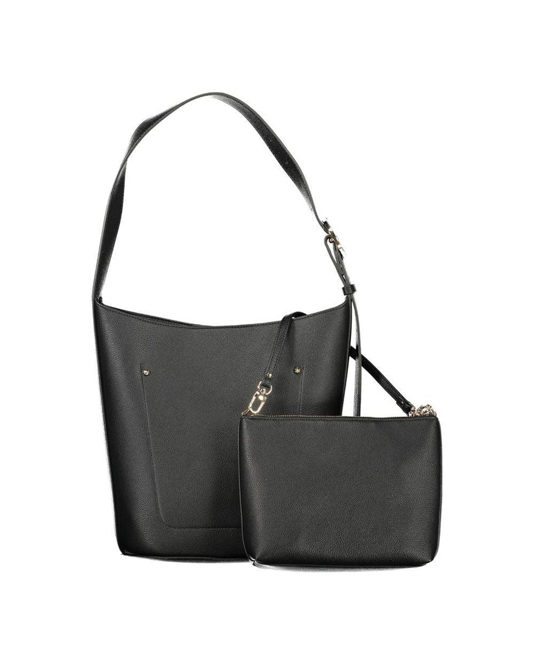 Guess Black Polyurethane Handbag