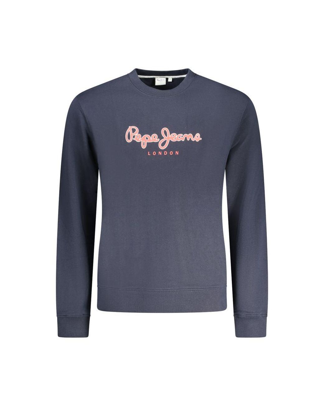 Pepe Jeans Blue Cotton Sweater for men