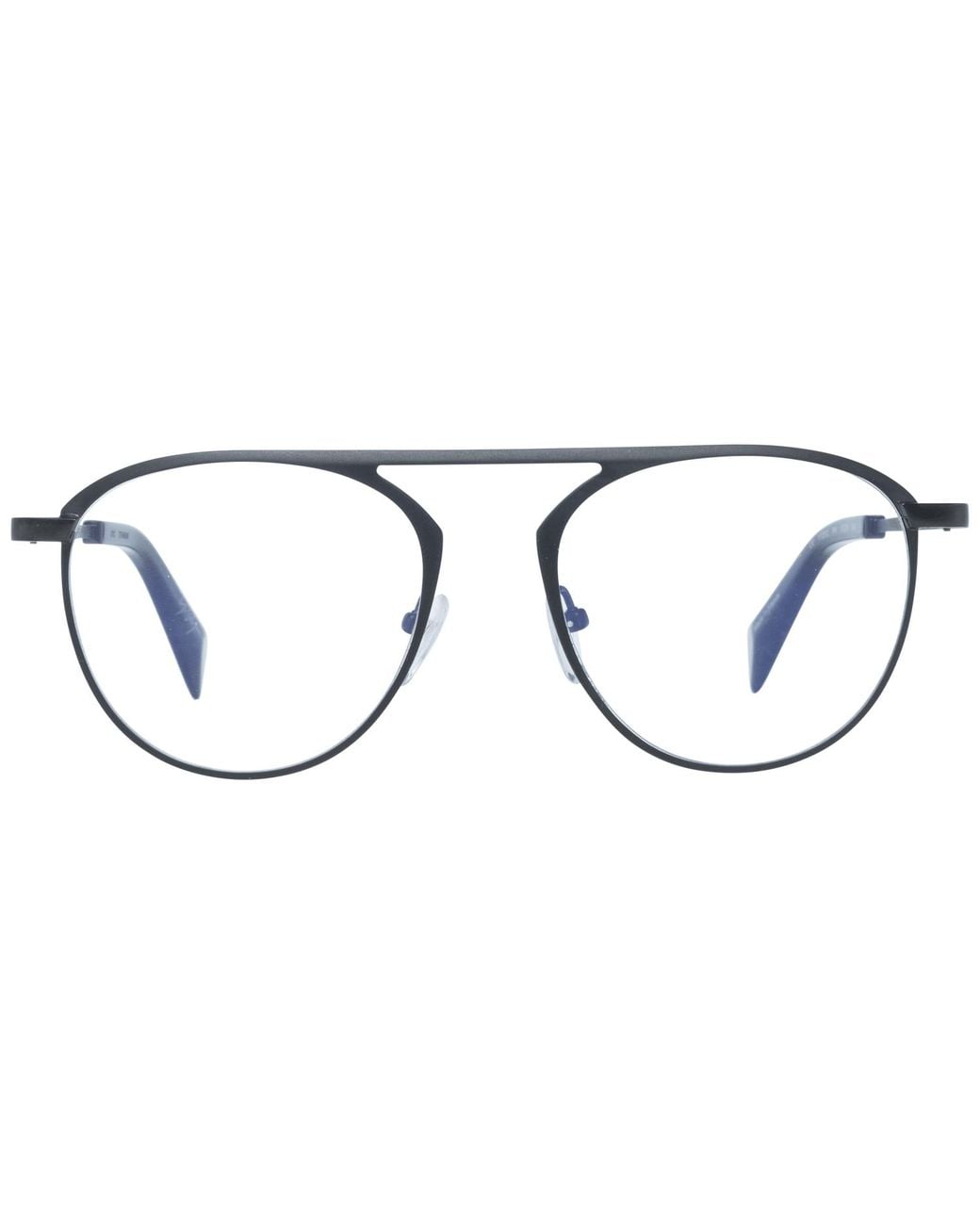 Yohji Yamamoto Blue Black Optical Frames for men