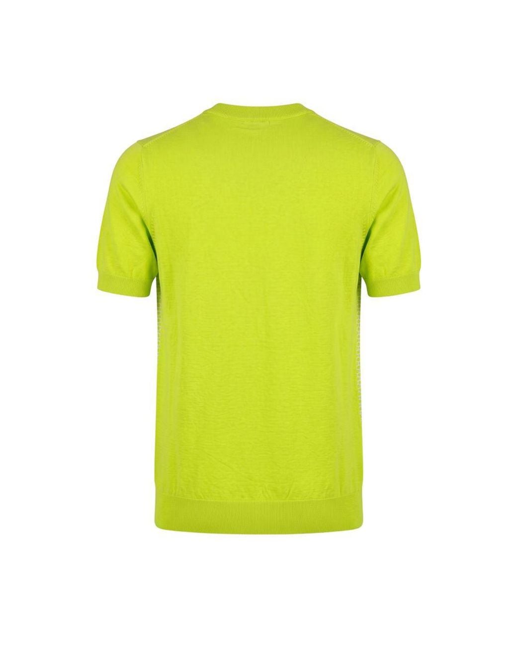 Malo Yellow Green Cotton Men Sweater for men