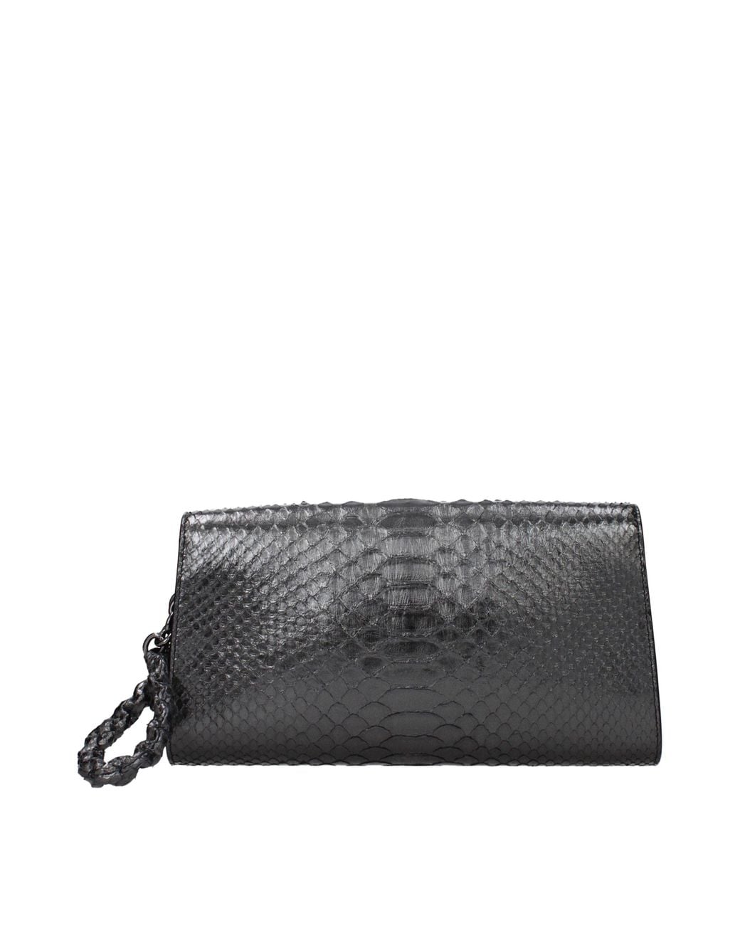 Tom Ford Gray Python Leather/ Clutch