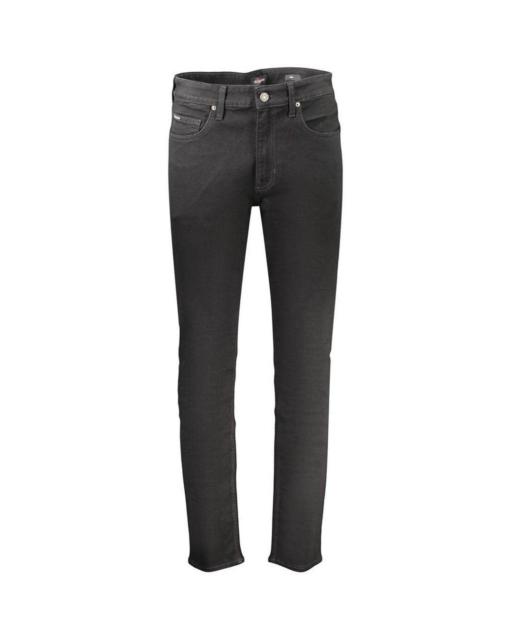 Guess Gray Nero Cotton Men's Jean for men