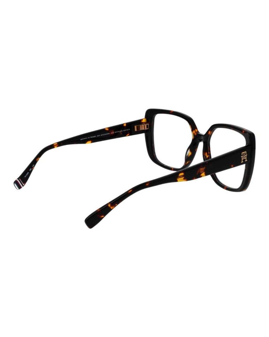 Tommy Hilfiger Black Brown Acetate Glasses (frames)