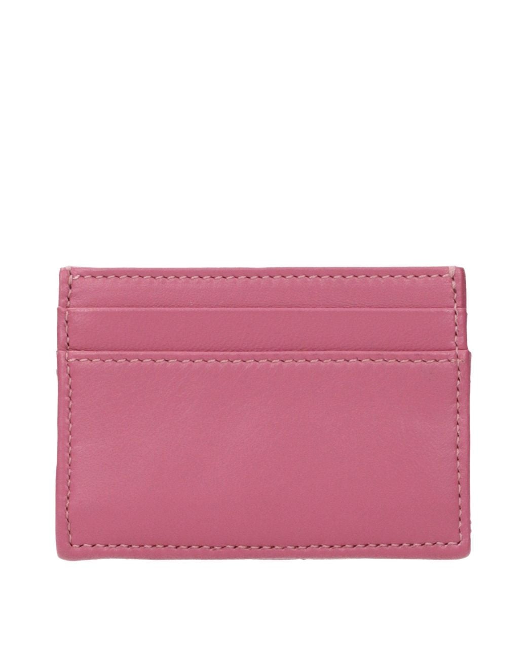 Versace Pink Leather Cardholder
