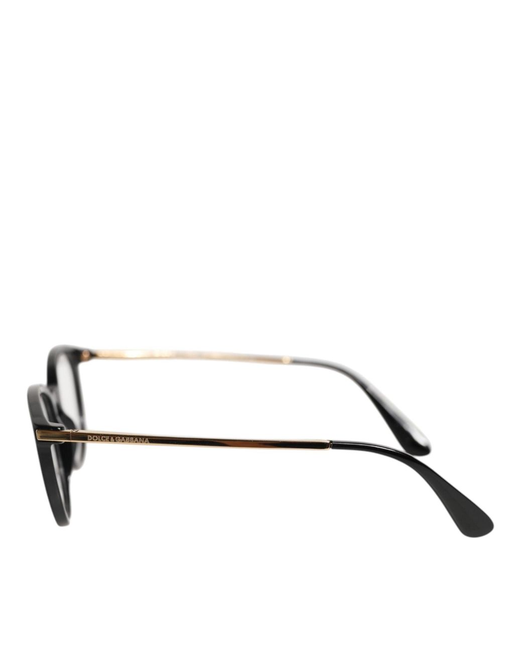Dolce & Gabbana Brown Acetate Cat Eye Frame Eyewomen's Reading Glass
