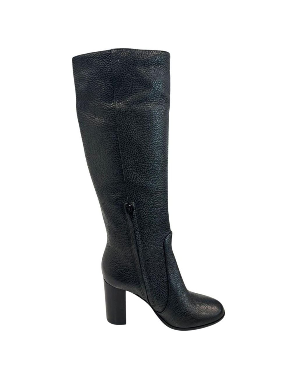 Borbonese Black Leather Boot