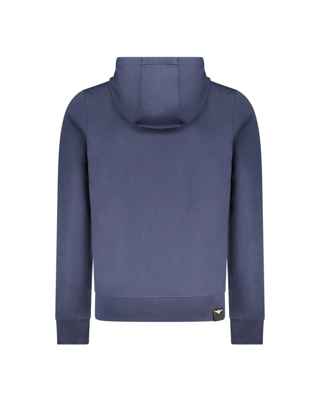 Accademia Militare Blue Cotton Men's Hoodie for men