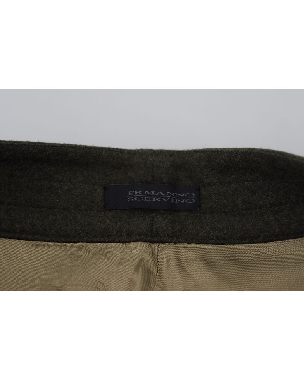 Ermanno Scervino Black Elegant Tapered Wool-Blend Pant