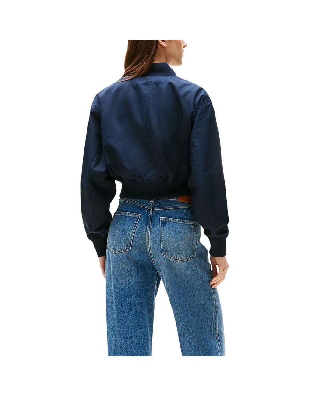 Tommy Hilfiger Blue Recycled Polyester Bomber
