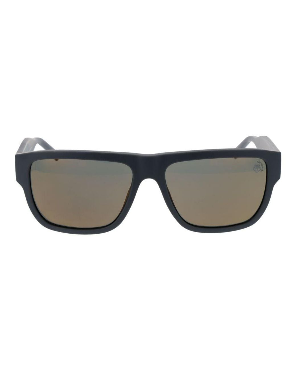 Timberland Gray Plastic Sunglasses for men