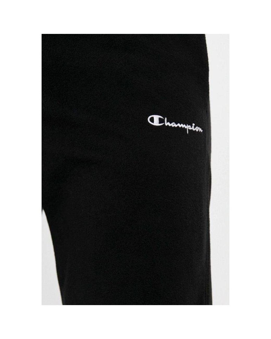 Champion Black Polyester Joggers (Workout Pants) for men